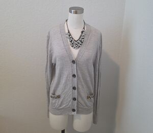 J. Crew Light Gray Women's Cardigan